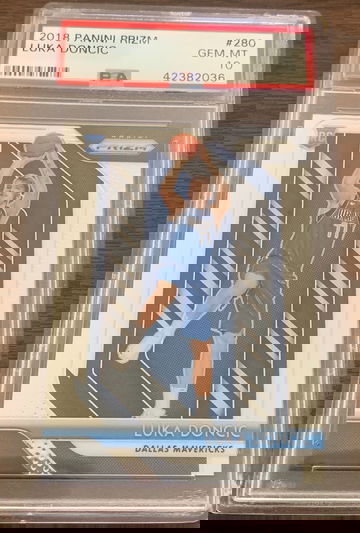 2018 Panini Prizm Luka Doncic #280 PSA 10 Gem Mint