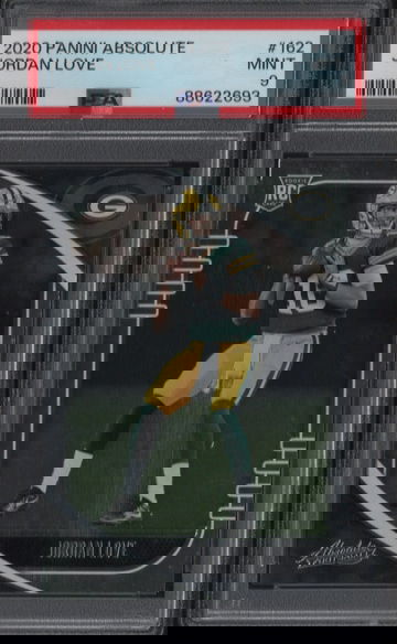 2020 Panini Absolute #162 Jordan Love Rookie PSA 9 Mint