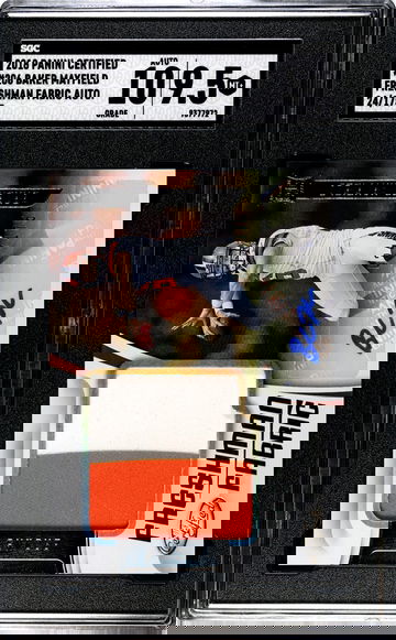 2018 Panini Certified #206 Baker Mayfield RPA Rookie Patch Auto #/175 SGC 9.5 MT+ 10 Auto Grade