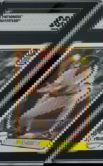 1982 Donruss Pete Rose SGC 8