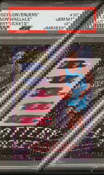 2023 Panini Contenders Lottery Ticket Cason Wallace #10 PSA 10