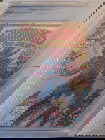 Guardians of the Galaxy #25 9.6 Premium Foil Cover 1992 Galactus