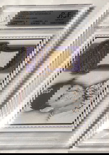 2009 SP LEGENDARY CUTS #TW TED WILLIAMS (08/15) NM- MT+ 8.5