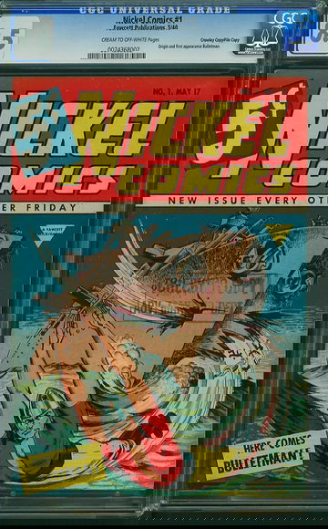 NICKEL COMICS #1, CGC 8.5 VF+