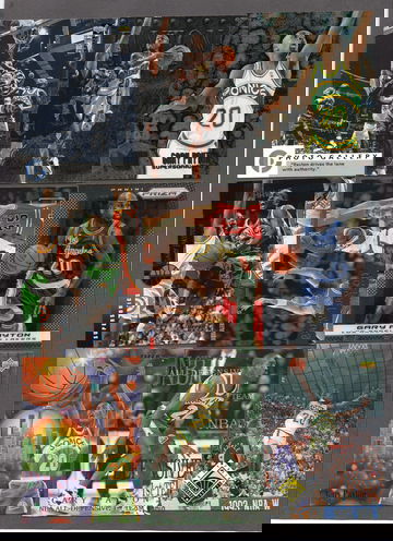 Gary Payton NBA Basketball Card Lot (12) - HOF Sonics Nice Variety