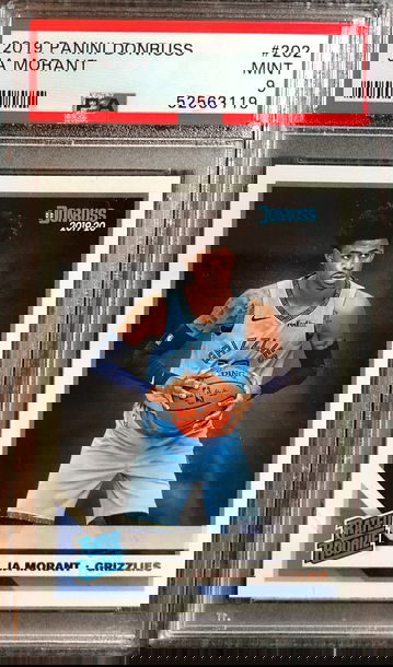 2019 Donruss Ja Morant #202 PSA 9 MINT
