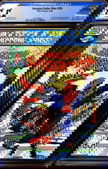 Amazing Spider-Man #209 🔥 Origin & 1st appearance of Calypso 🔥 CGC 9.2 - White