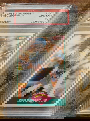 1989 Score Traded Ken Griffey Jr 100T PSA 10