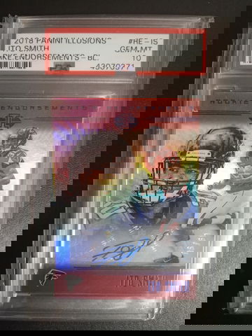 2018 Ito smith Panini illusions endorsements PSA 10 RC /50