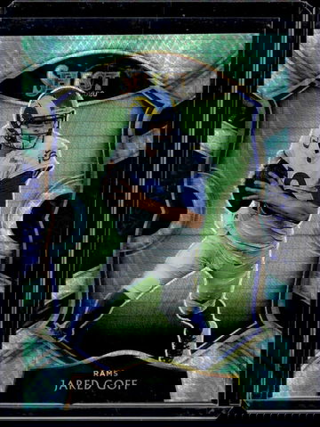 2020 Panini Select Blue Prizm Jared Goff #13 /67