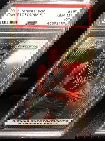 Giannis 2013 Prizm PSA 10