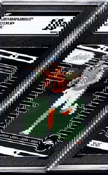 2024 Panini Absolute #112 Bo Nix Retail SGC 10