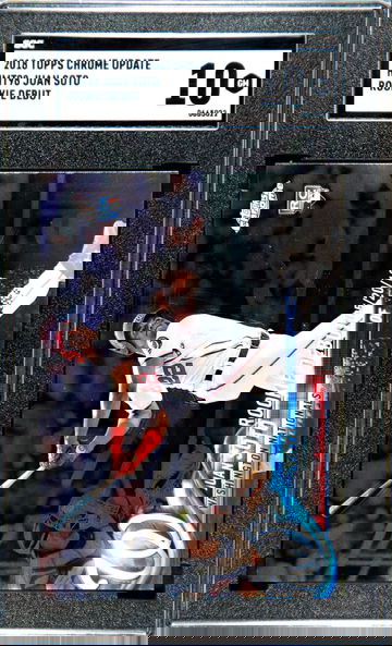 2018 Topps Chrome Update HMT98 Juan Soto Rookie Card RC GEM 10