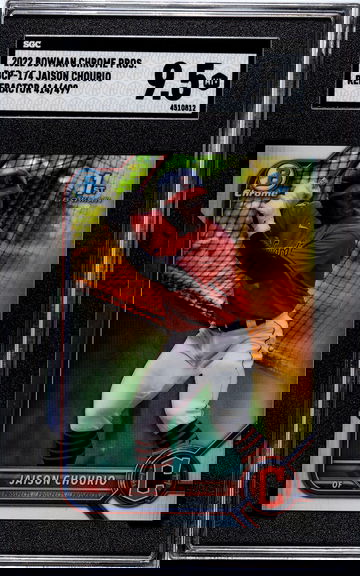 2022 Bowman Chrome Jaison Chourio Refractor