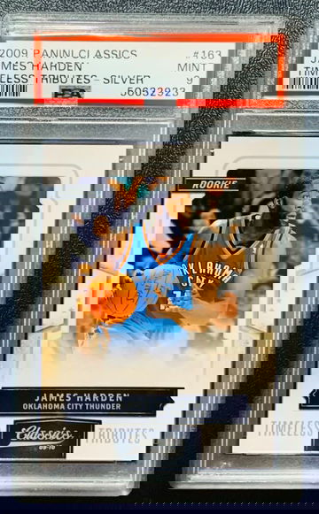 2009-10 Panini Classics Silver James Harden RC /100 PSA 9 POP 3