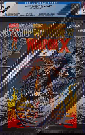 1991 MARVEL COMICS MARVEL COMICS PRESENTS #72 CGC 9.8 MINT