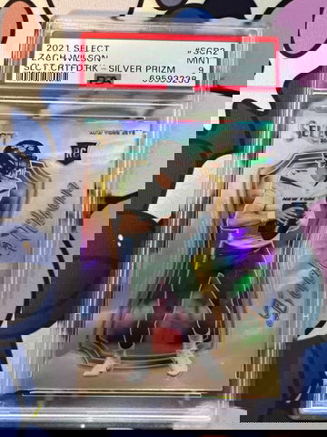 2021 Select Zach Wilson Silver Prizm