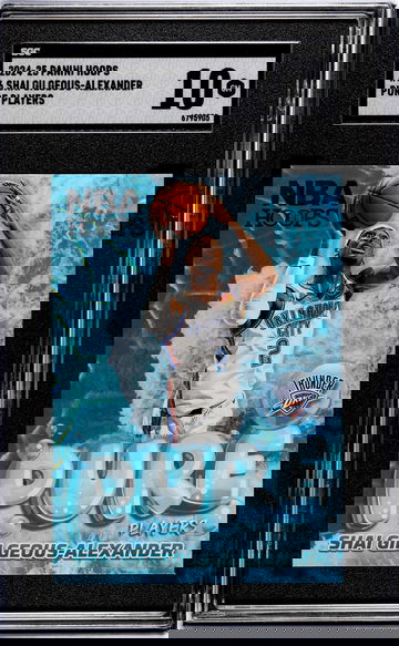 2024-25 Panini Hoops #6 Shai Gilgeous-Alexander Pure Players SGC 10