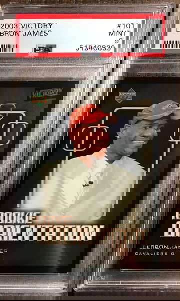 2003 Victory LeBron James PSA 9 #101