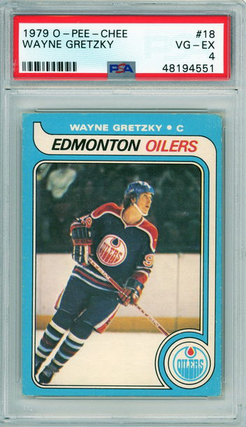 Wayne Gretzky 1979 O-Pee-Chee PSA 4 RC OPC Rookie