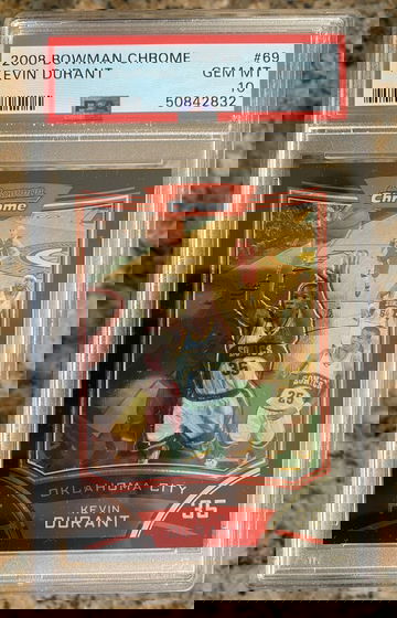 2008 Bowman Chrome Kevin Durant #69 PSA 10