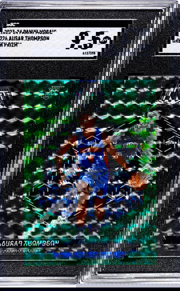 2023 Panini Mosaic Green Ausar Thompson #226 RC SGC 9.5