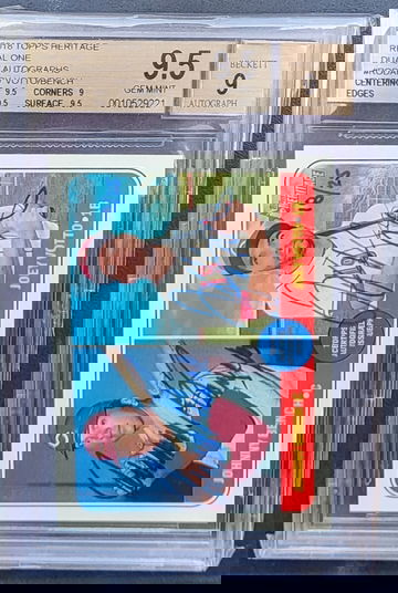 2018 Topps Heritage Real One - Joey Votto & Johnny Bench