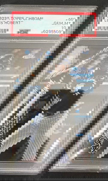 2020 Topps Chrome Luis Robert 60 PSA 10