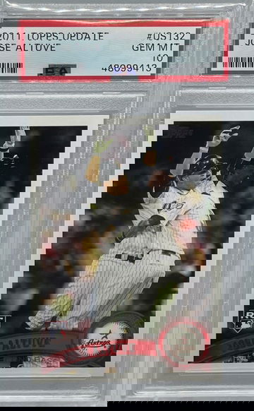 2011 Topps Update Jose Altuve PSA 10 