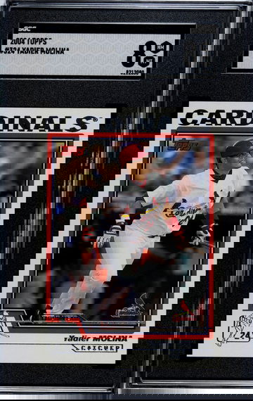 2004 Topps Yadier Molina #324 Rookie RC SGC 8 St Louis Cardinals