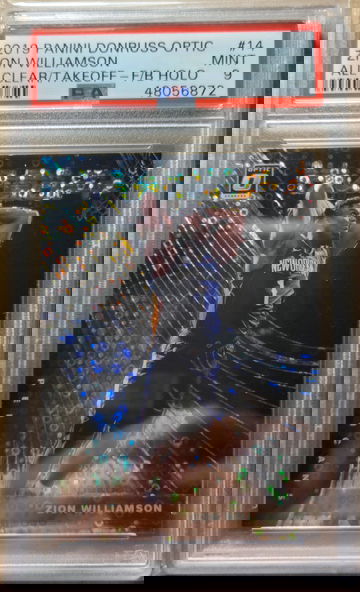 Zion PSA 9 Optic All Clear For Takeoff Holo