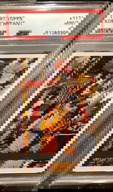 1997 Topps Kobe Bryant PSA 9 (2nd year) - (Looks like 10 centering) 