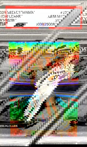 2024 Select WNBA Caitlin Clark Concourse Silver Prizm RC *PSA 10 GEM MT* Fever