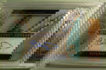 2007-08 SP ROOKIE THREADS GOLD ROOKIES #76 GLEN DAVIS AUTO 33/50 BGS 9.5 GEM MINT