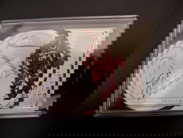 2016 NATIONAL TREASURES DIE CUT AUTO AUTOGRAPH BUDDY HIELD RC OKL 99