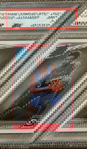 2018 Donruss Optic Shai Gilgeous-Alexander PSA 9