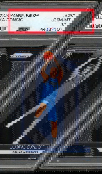 Luka Doncic 2018 Panini Prizm Rookie PSA 10