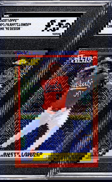 2025 Topps #T90C-29 Rhett Lowder Chrome '90 SGC 9.5