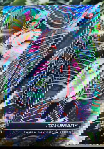 2021 Panini Spectra PSHCHEDELIC Prizm  Tom Brady #S-5 Spectracular SN   2/5