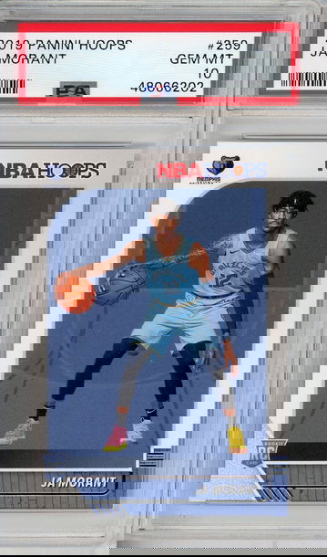 2019 Panini Hoops 259 Ja Morant Rookie RC