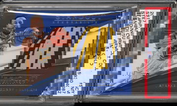 2017 Panini Immaculate Collection Standout Memorabilia GOLD /5 Stephen Curry #SCY PSA 7