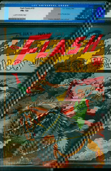 FLASH COMICS #19, CGC 6.5 FN+