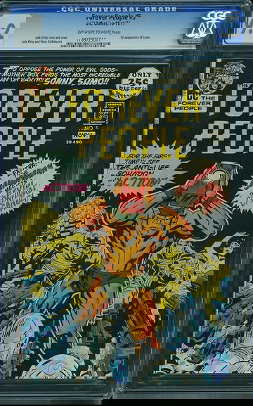 FOREVER PEOPLE #5, CGC 9.2 NM-