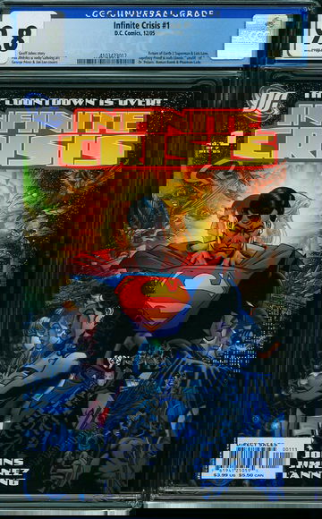 INFINITE CRISIS #1, CGC 9.8 NM/MT