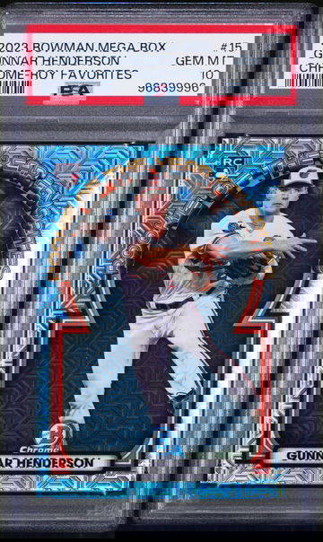 2023 Bowman Chrome Mega Box #15 Gunnar Henderson