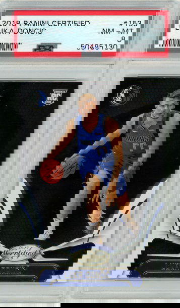 2018-19 Certified Luka Doncic PSA 8