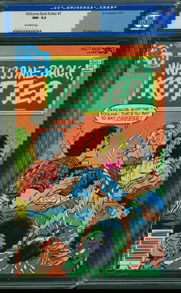 WELCOME BACK, KOTTER #7, CGC 9.2 NM-