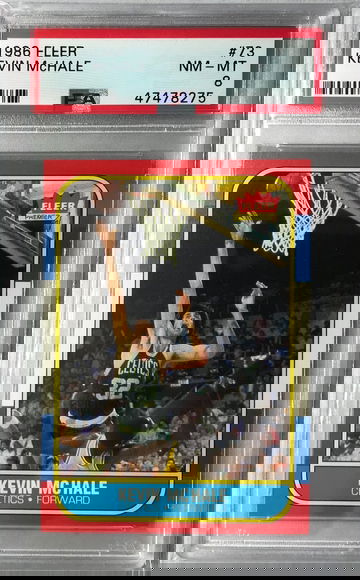 Kevin McHale 1986 Fleer #73 - PSA 8