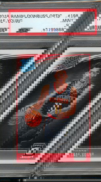 2018 Optic Trae Young PSA 9 