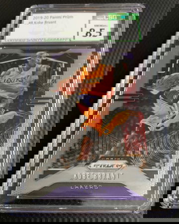 2019-20 Panini Prizm Kobe Bryant CSG 8.5 NM-Mint+